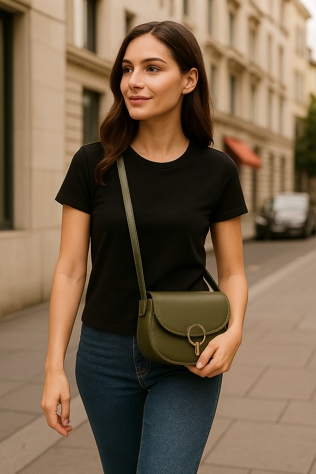 The Charm Saddle Bag
