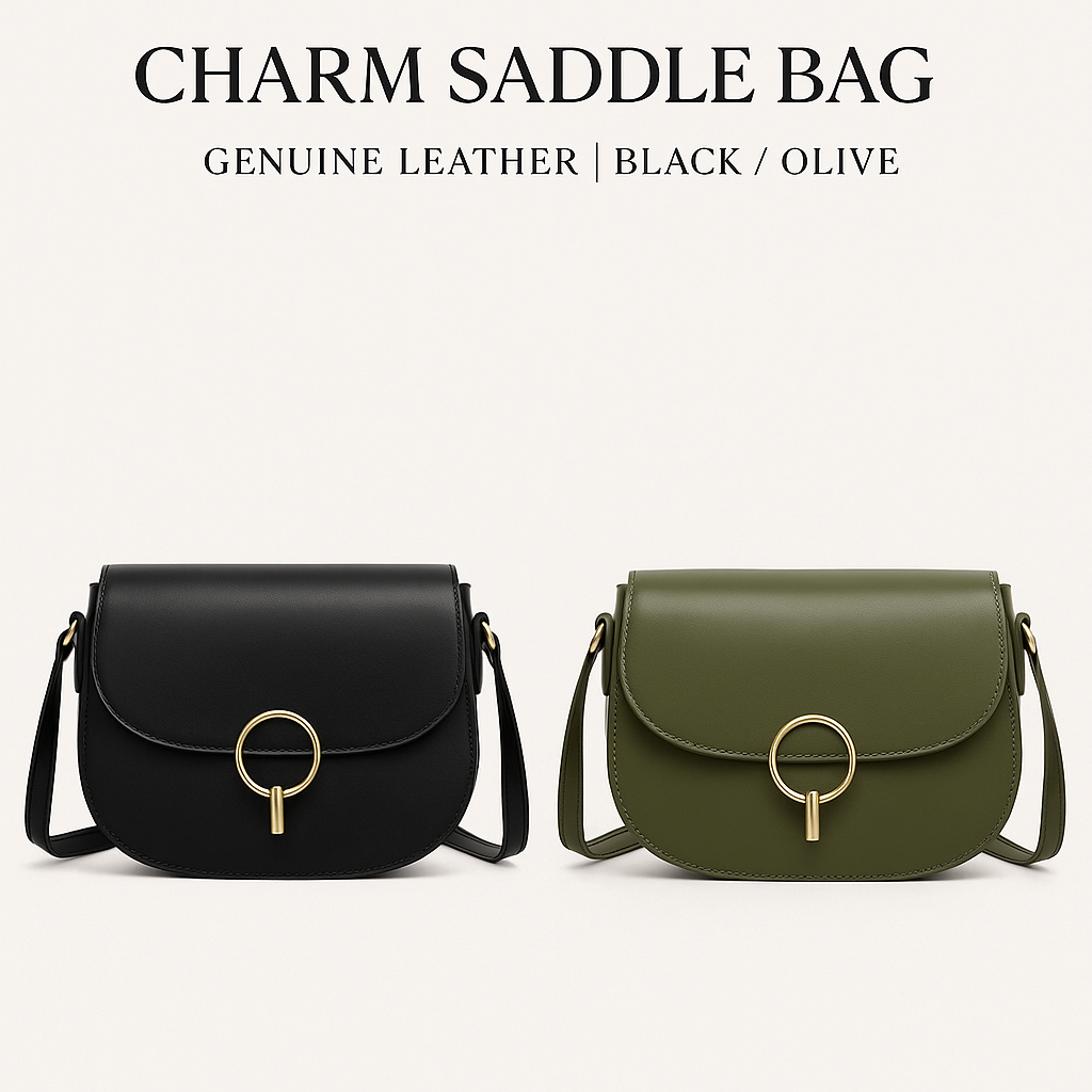 The Charm Saddle Bag