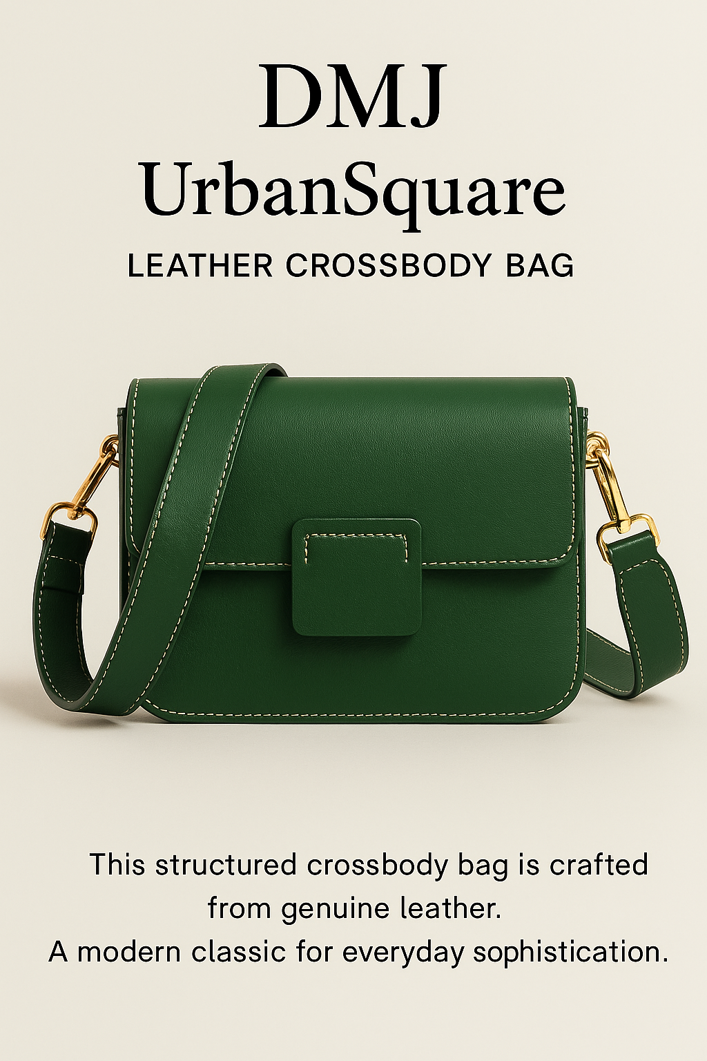 Forest Edge Leather Satchel